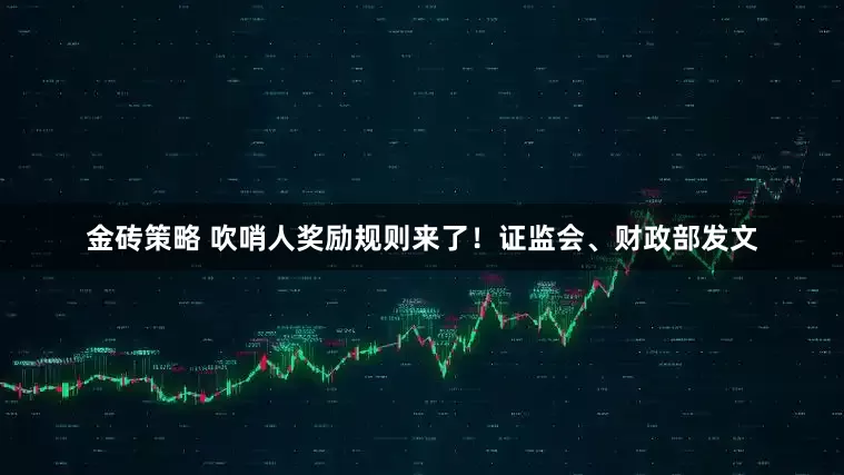 金砖策略 吹哨人奖励规则来了！证监会、财政部发文